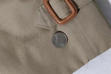 Brooks Brothers Men s Beige Trench Coat Overcoat Jacket sz 40R