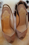 CHRISTIAN LOUBOUTIN - SLINGBACK HEELS - 39