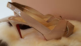 CHRISTIAN LOUBOUTIN - SLINGBACK HEELS - 39
