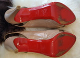 CHRISTIAN LOUBOUTIN - SLINGBACK HEELS - 39