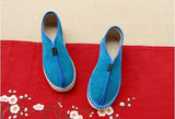 New Fashion Casual Shoes Hand-made Women Shoes Sandal Strong Cloth Soles Materia