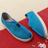 New Fashion Casual Shoes Hand-made Women Shoes Sandal Strong Cloth Soles Materia